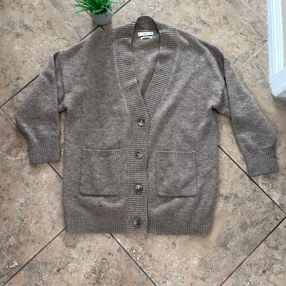 Mango oversized cardigan